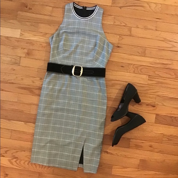 NWT BANANA REPUBLIC RACERBACK SHEATH DRESS MULTI SEASON SOFT LIGHTWEIGHT FABRIC - Picture 14 of 15